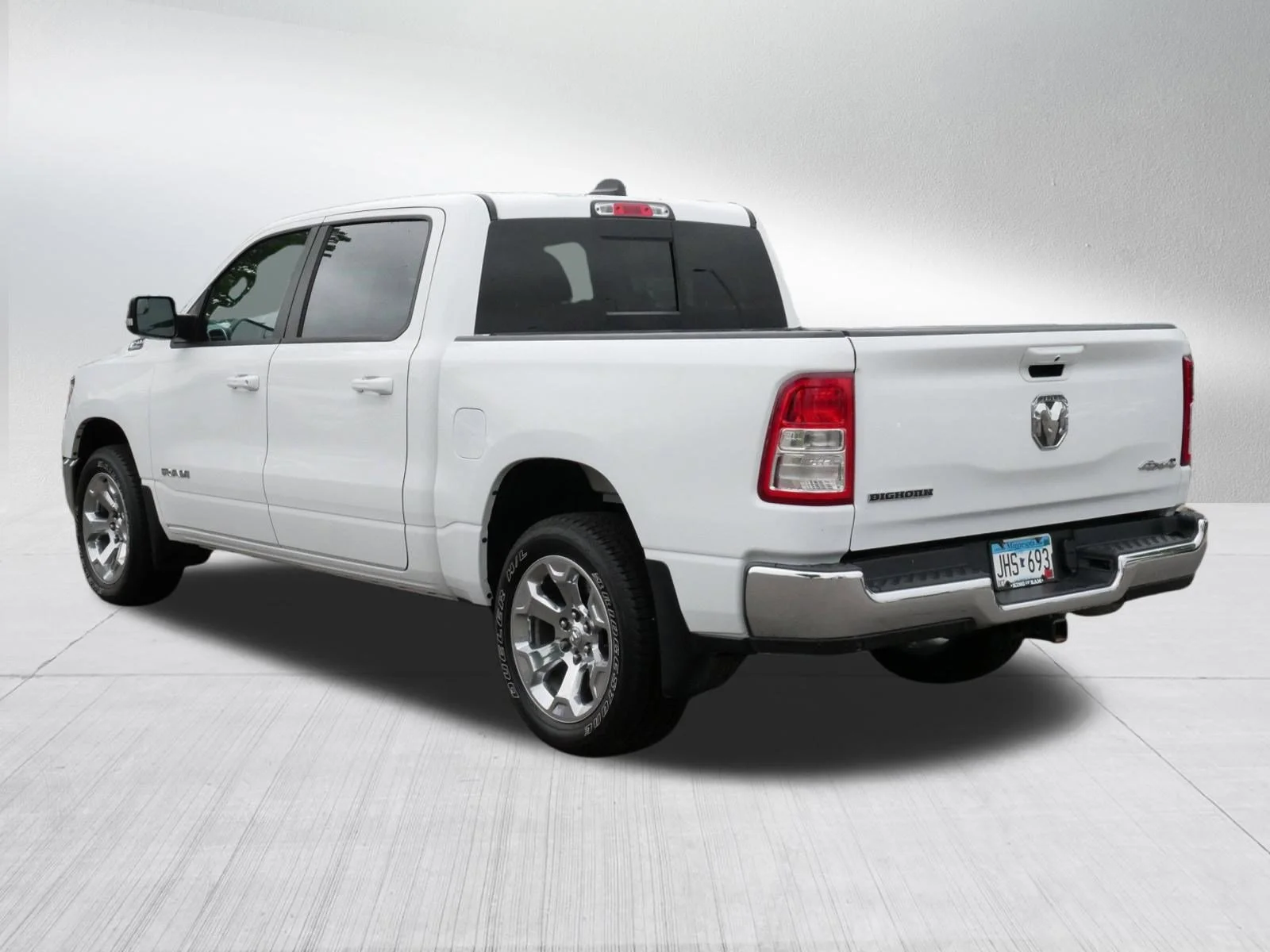 Used 2022 Bright White Clearcoat Ram Big Horn image 5