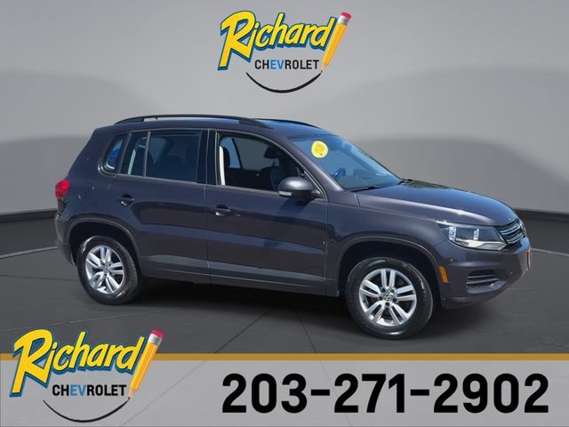 Used 2016 Volkswagen Tiguan S with VIN WVGBV7AX3GW503247 for sale in Cheshire, CT
