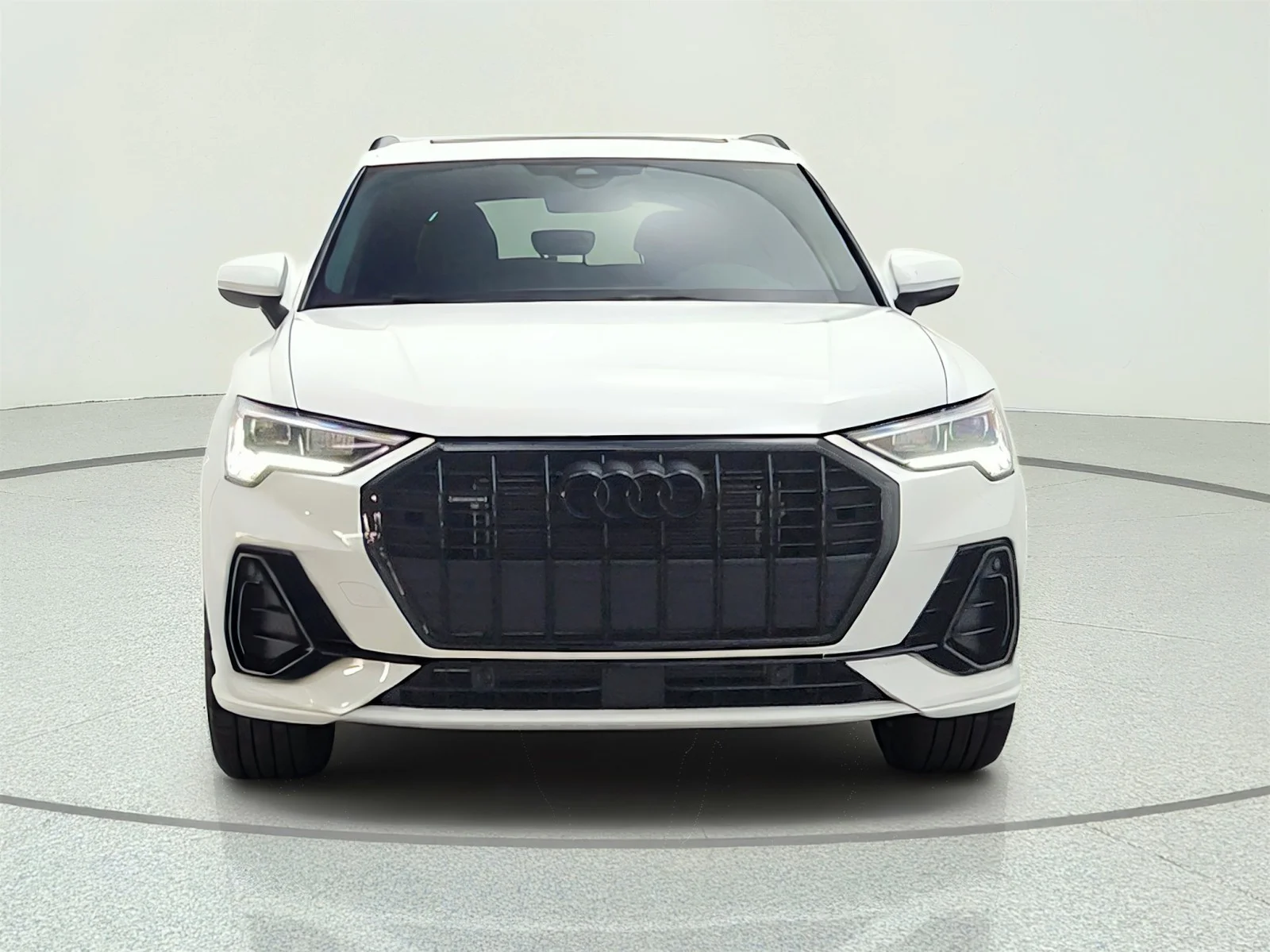 Used 2025 Glacier White Metallic Audi S line Premium image 2