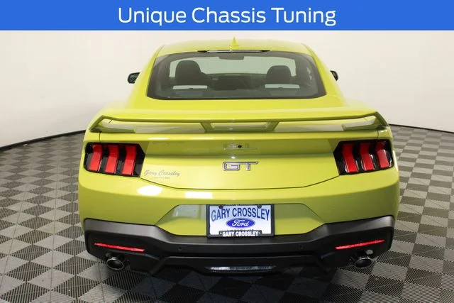 New 2025 Intense Lime Yellow Metallic Ford GT Fastback image 11