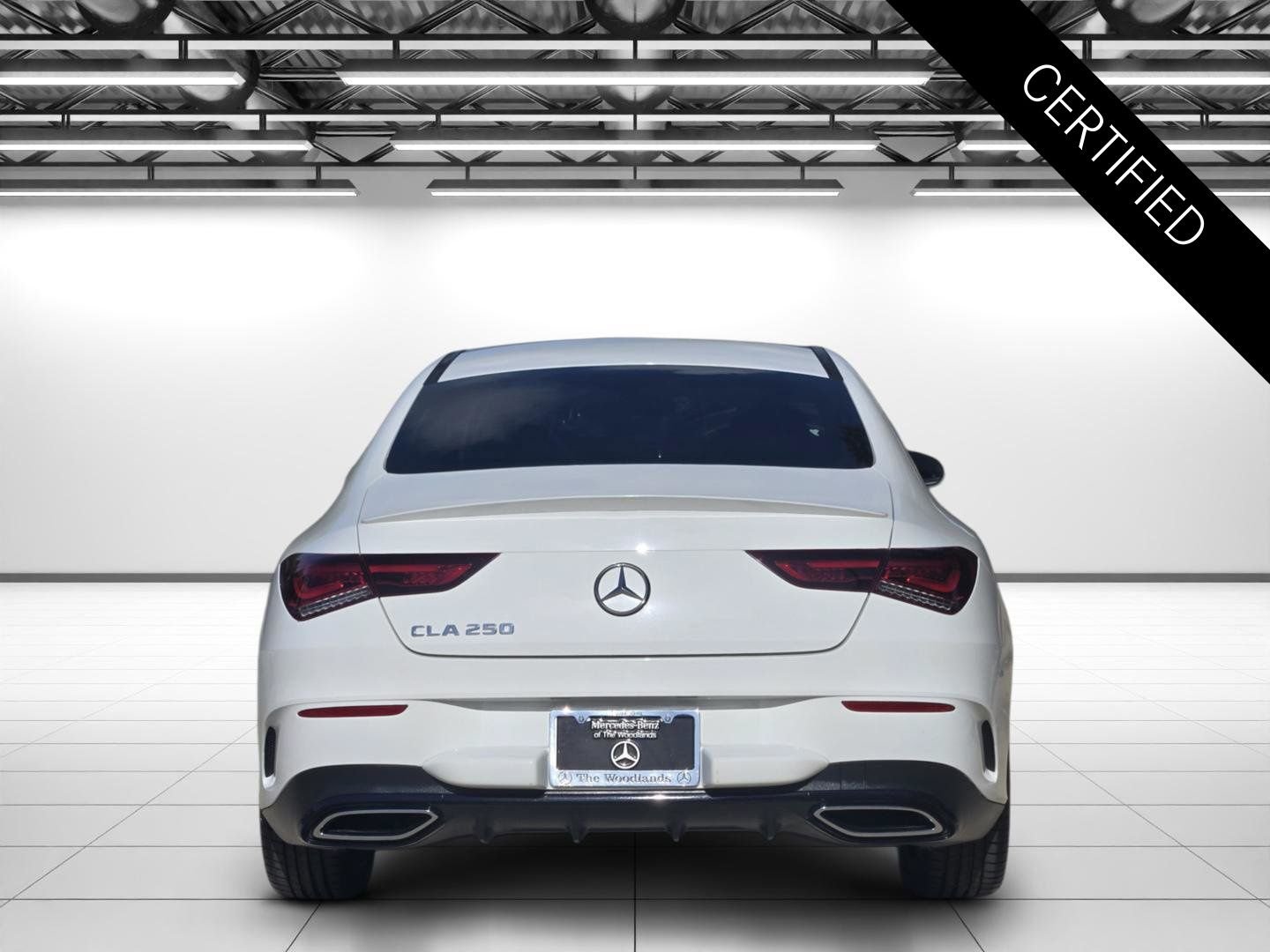 Certified Used 2021 Polar White Mercedes-Benz CLA 250 image 8