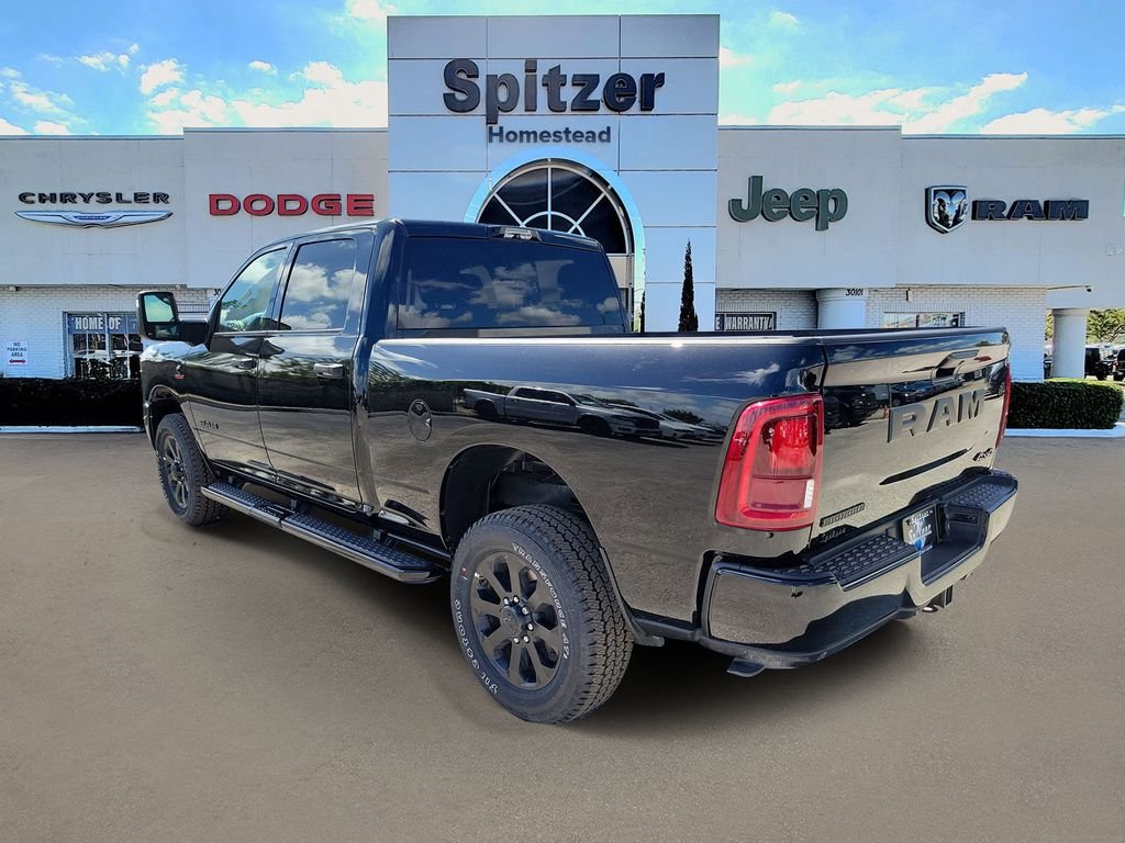 New 2026 Diamond Black Crystal Pearl-Coat Exterior Paint RAM Big Horn image 3