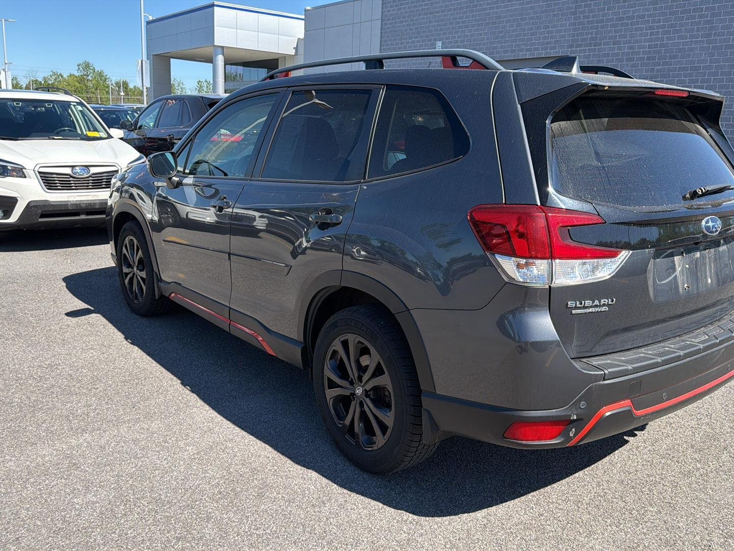 Used 2020 Magnetite Gray Metallic Subaru Sport image 4