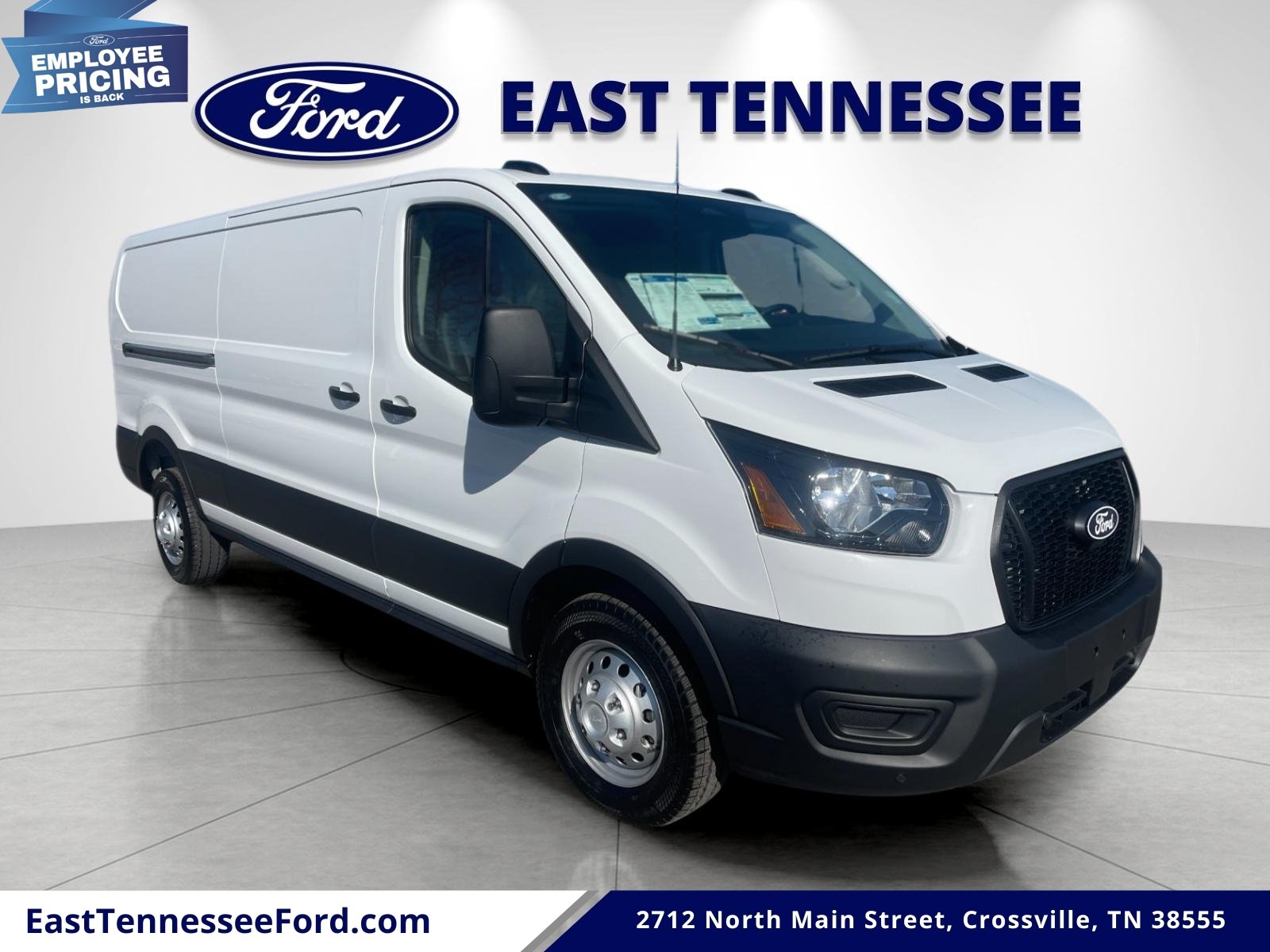 New 2026 Oxford White Ford Cargo Van image 1
