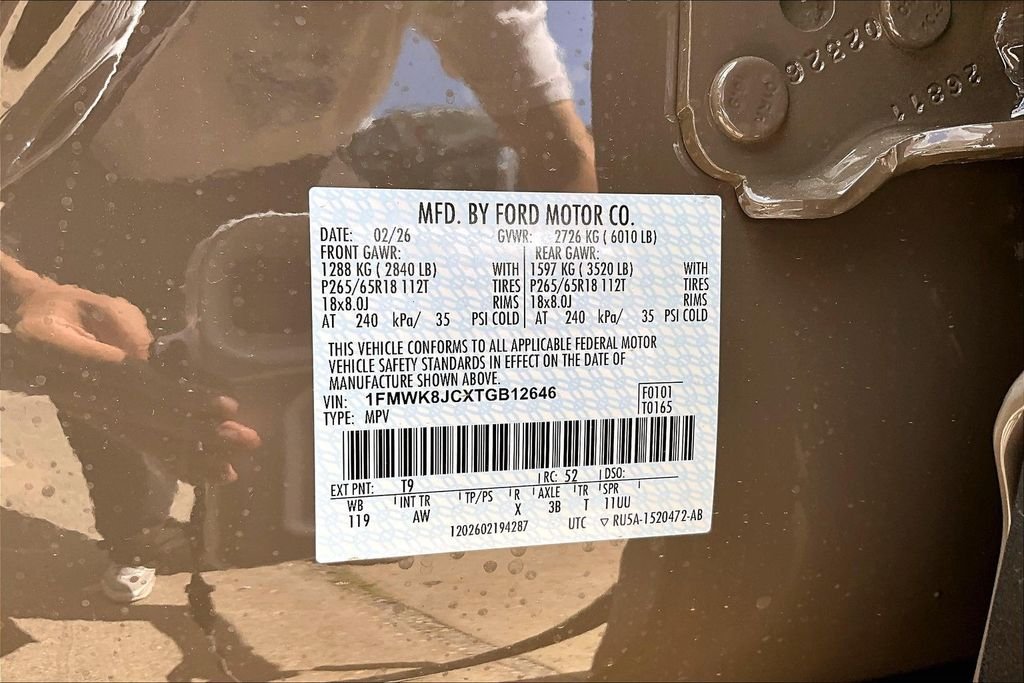 New 2026 Ford Explorer Tremor 4D Sport Utility