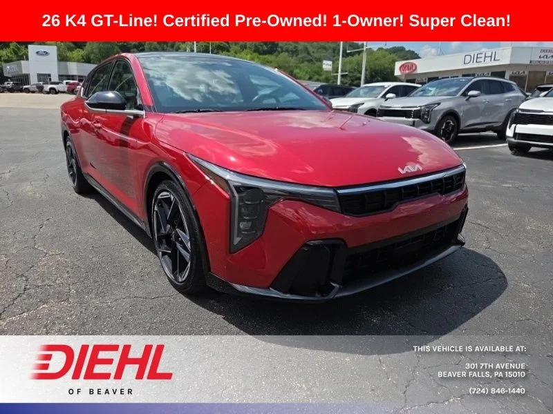 Used 2026 Red Kia GT-Line image 1