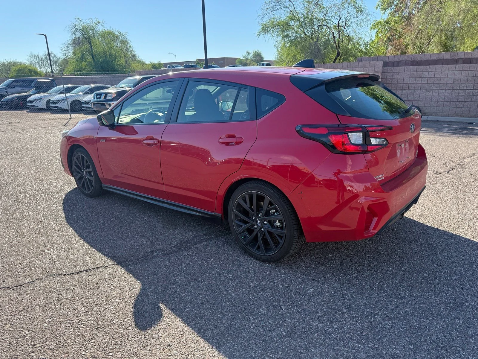 Used 2024 Pure Red Subaru 2.5RS image 6