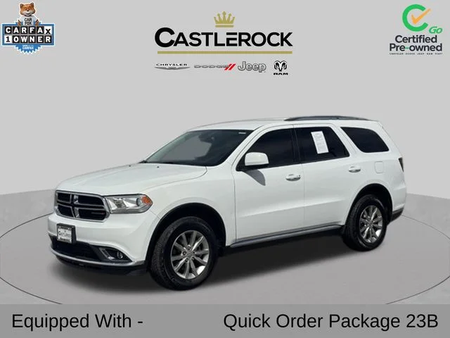 2016 Dodge Durango SXT Plus