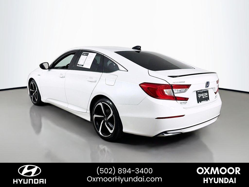 Used 2022 Platinum White Pearl Honda Sport image 5