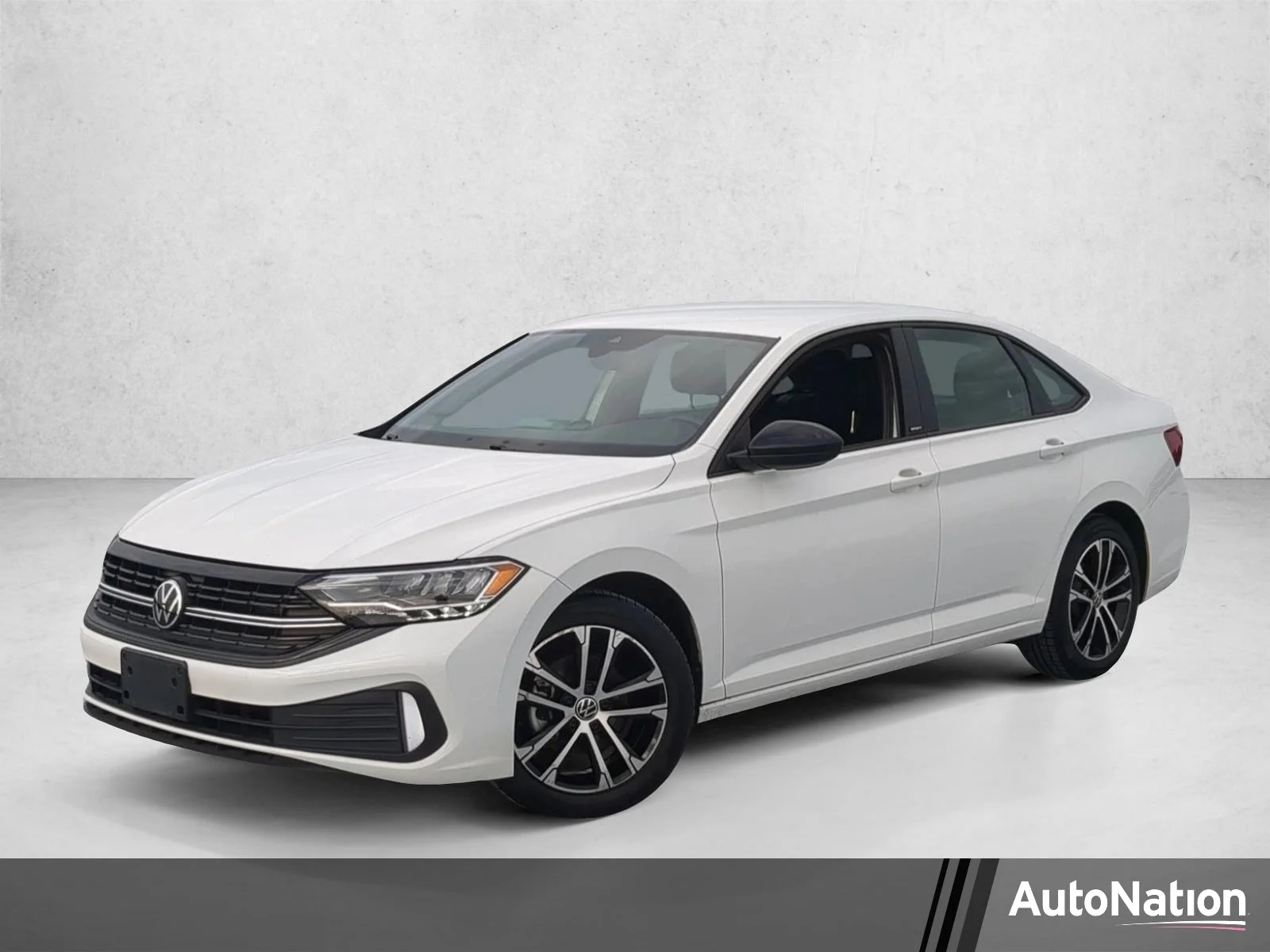 Used 2024 Pure White Volkswagen Sport image 1