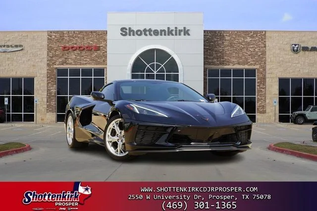 Used 2022 Black Chevrolet Stingray image 1