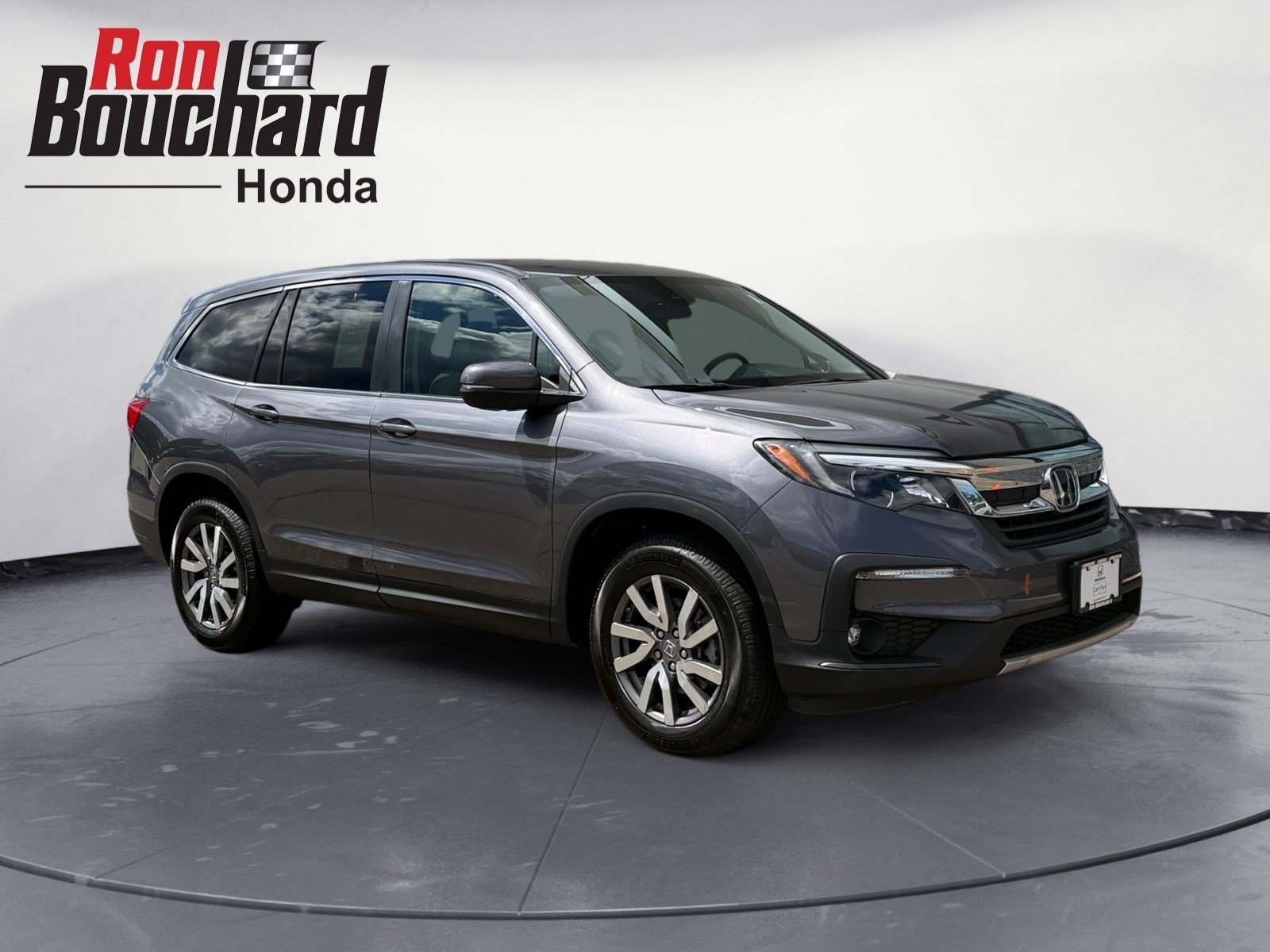 Certified Used 2020 Gray Honda EX image 1