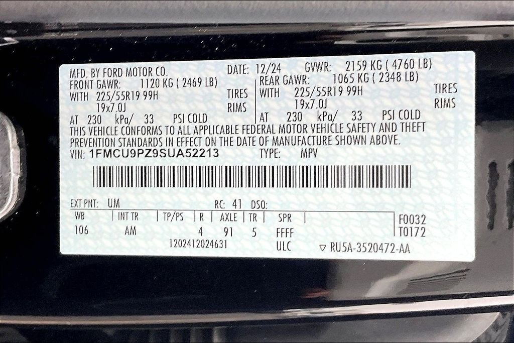 2025 Ford Escape Hybrid ST-Line Elite - Photo 13