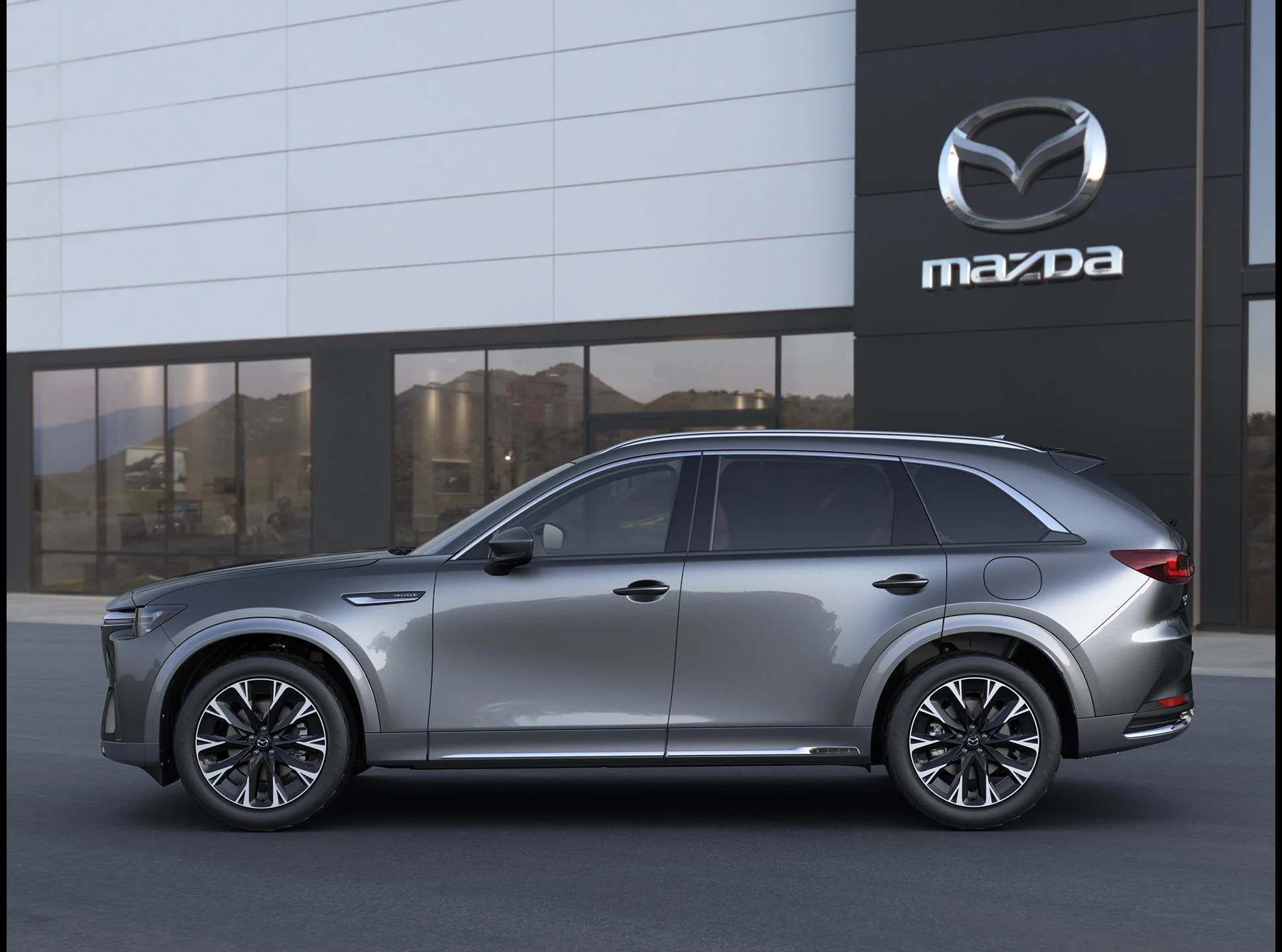 New 2026 Machine Gray Metallic Mazda 3.3 Turbo S Premium Plus AWD image 3