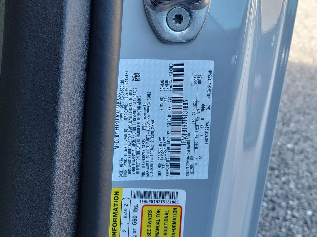 New 2026 Avalanche Gray Ford EcoBoost® Premium Fastback image 22