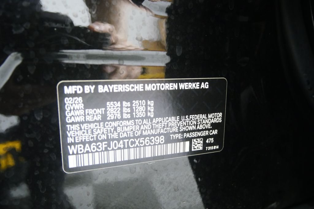 Certified Used 2026 Black Sapphire Metallic BMW 540i xDrive image 26
