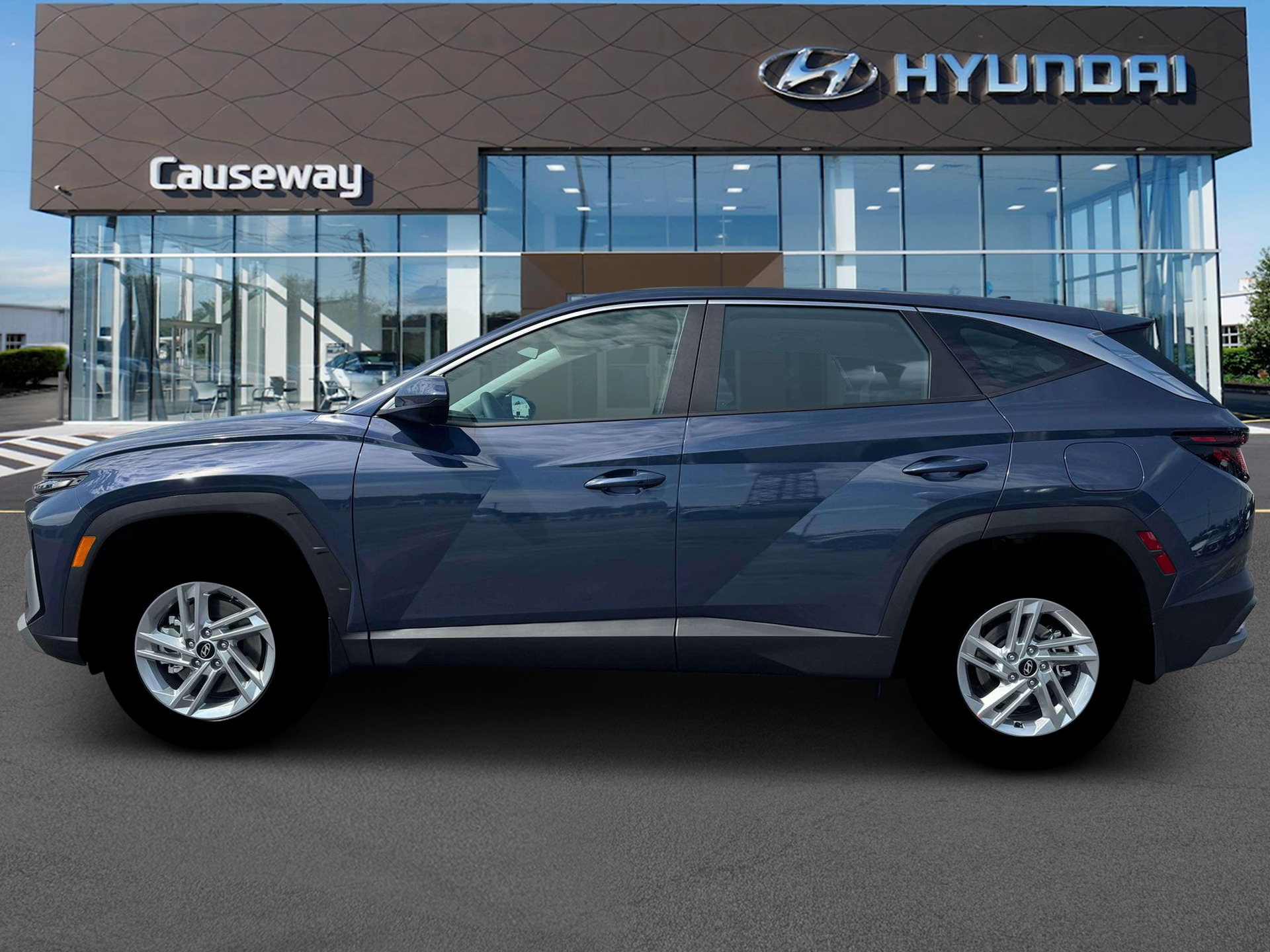 New 2026 Blue Hyundai SE AWD image 3
