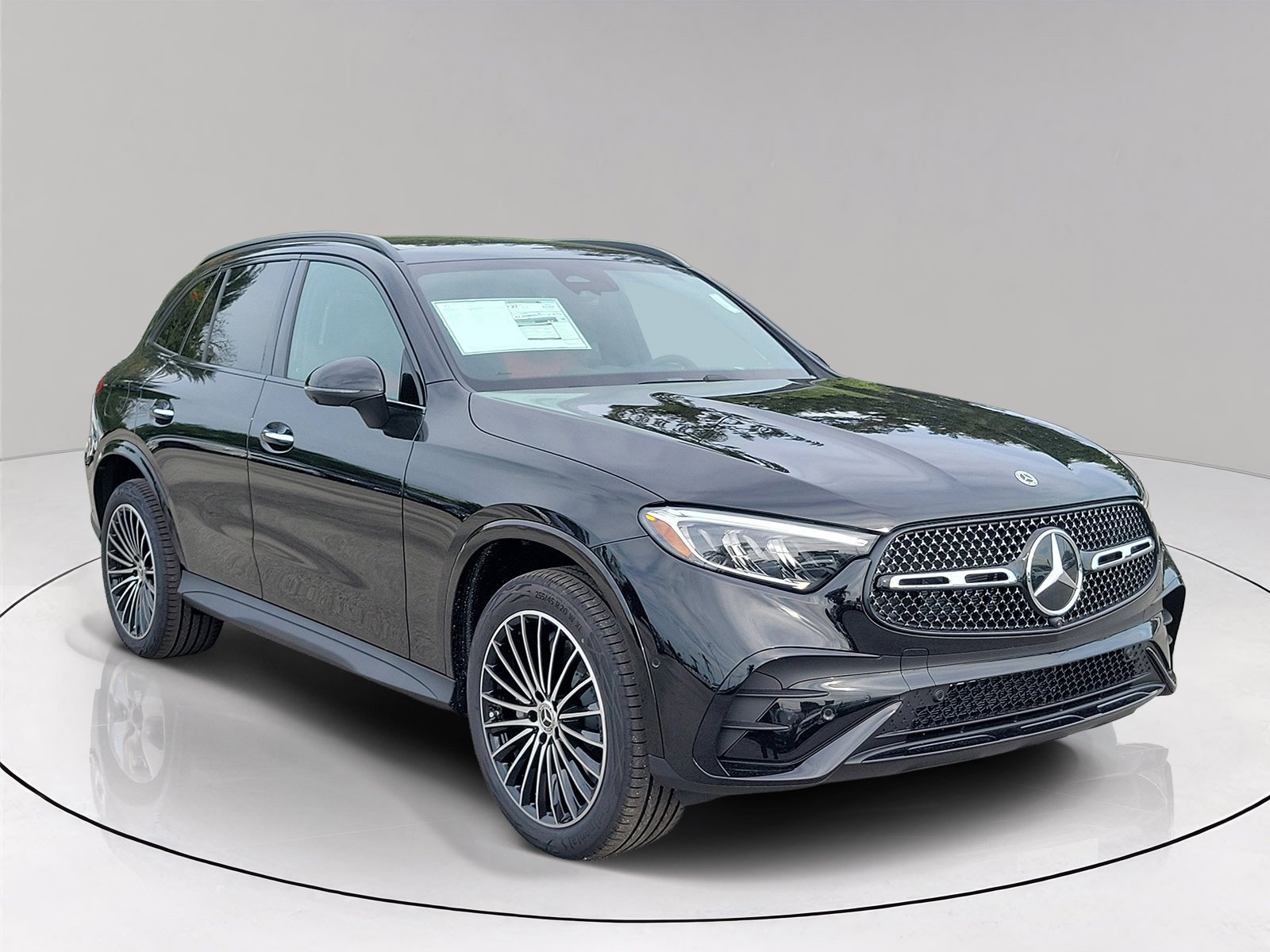 New 2026 Obsidian Black Metallic Mercedes-Benz GLC 300 image 1