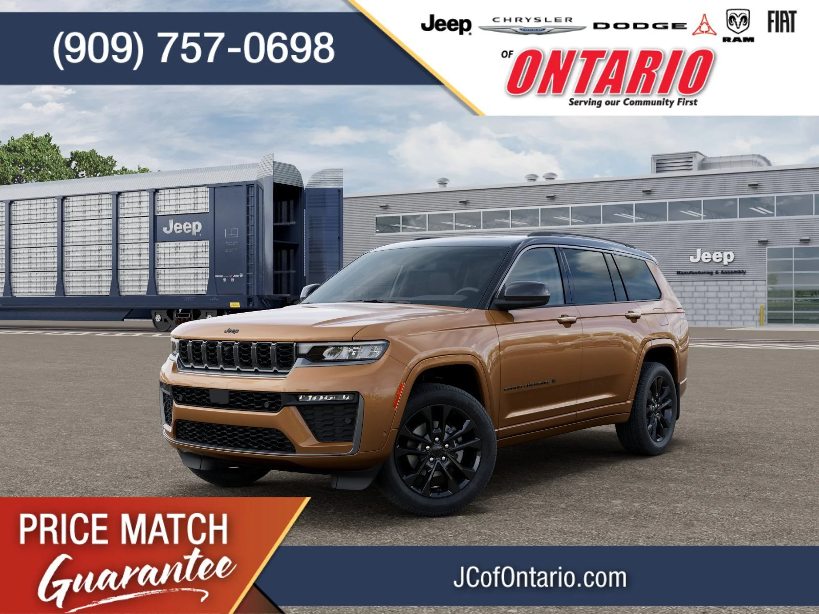 New 2026 Copper Shino Metallic Clear-Coat Exterior Paint Jeep Limited image 1