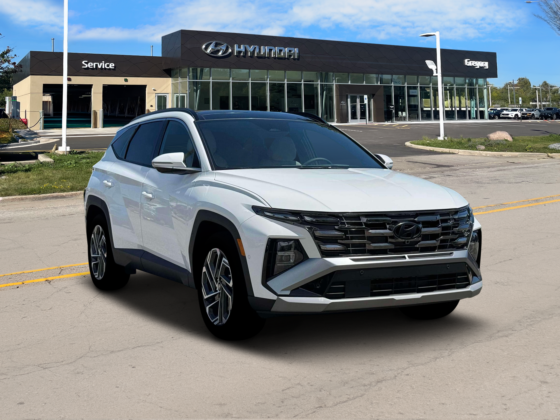 New 2026 White Hyundai Limited AWD image 11