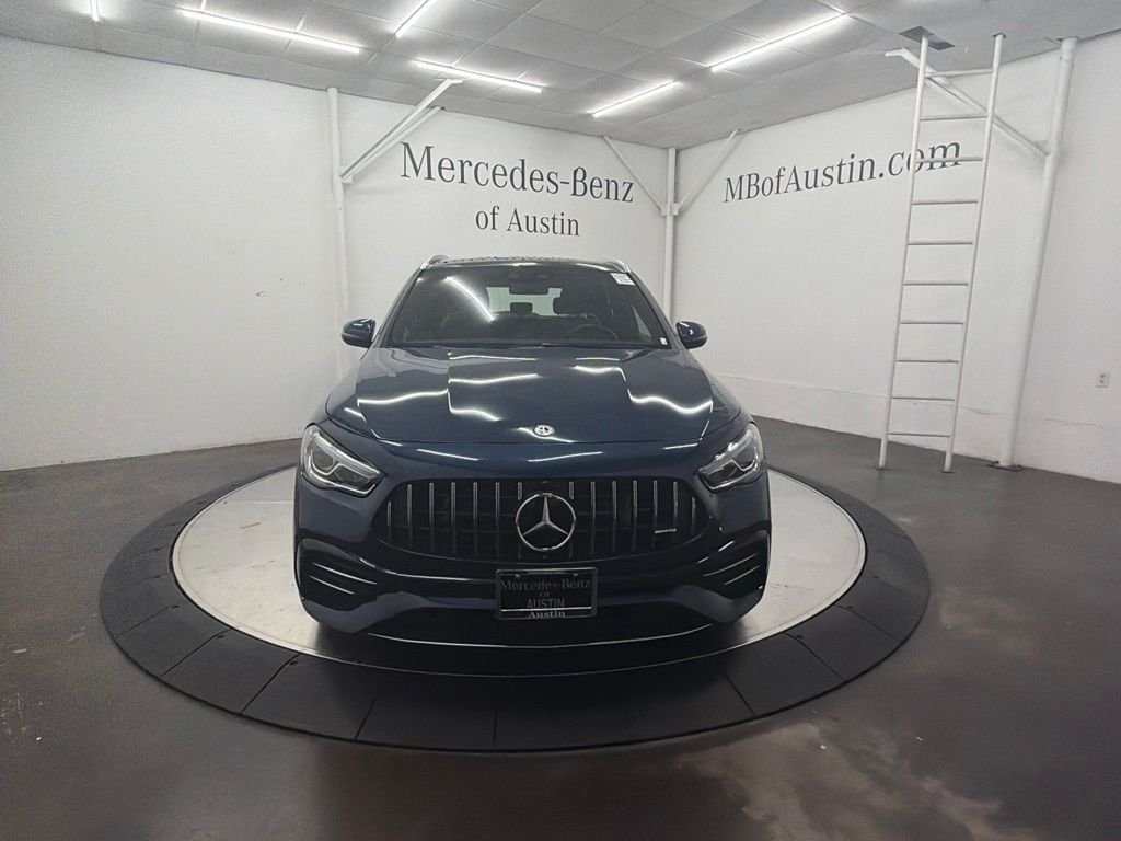 Certified Used 2021 Blue Mercedes-Benz GLA 35 AMG® image 2