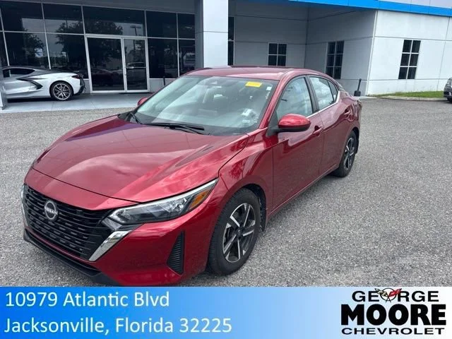 Used 2024 Scarlet Ember Tin Nissan SV image 1