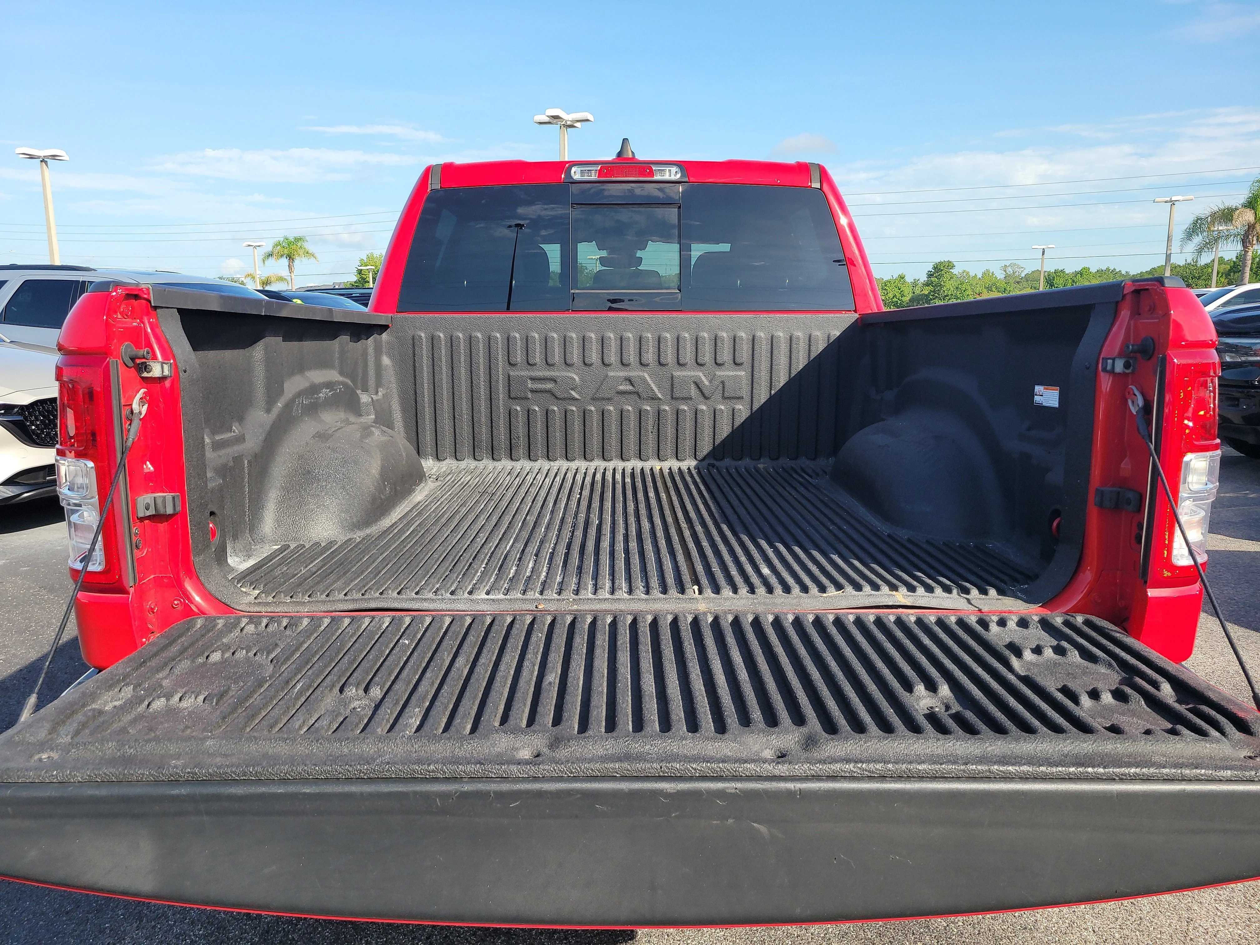 Used 2023 Flame Red Clearcoat Ram Big Horn image 8
