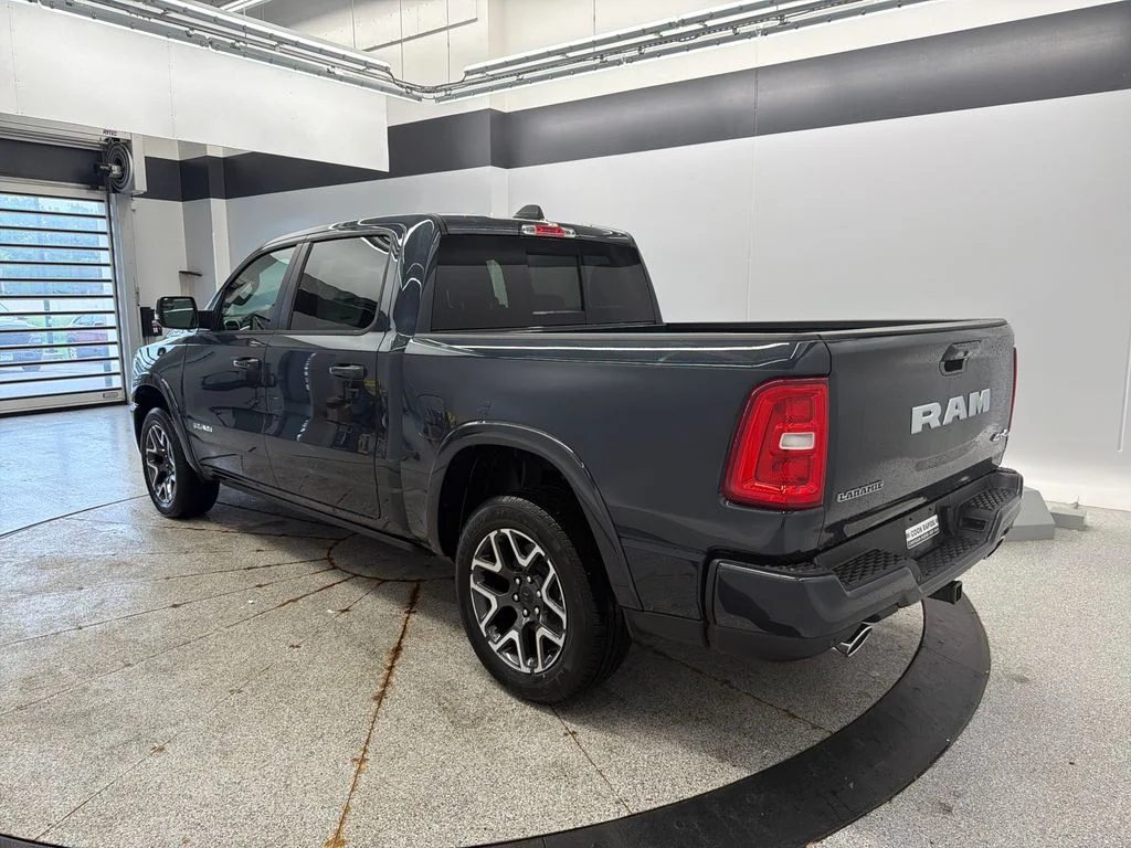 New 2026 Forged Blue Metallic Exterior Paint Ram Laramie image 12