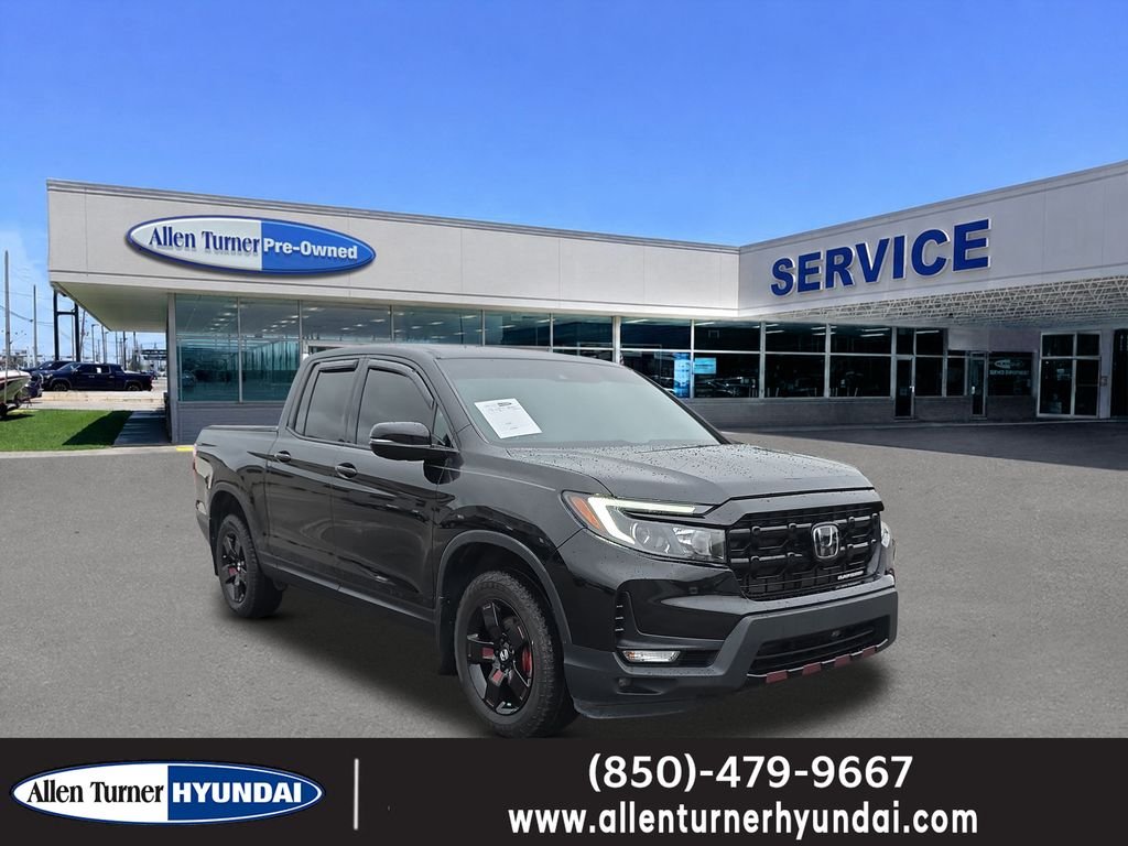 Used 2024 Crystal Black Pearl Honda Black Edition image 1