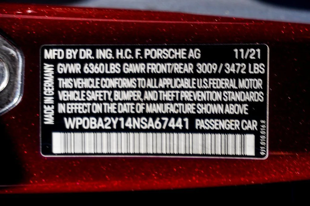 Used 2022 Red Porsche 4 image 46
