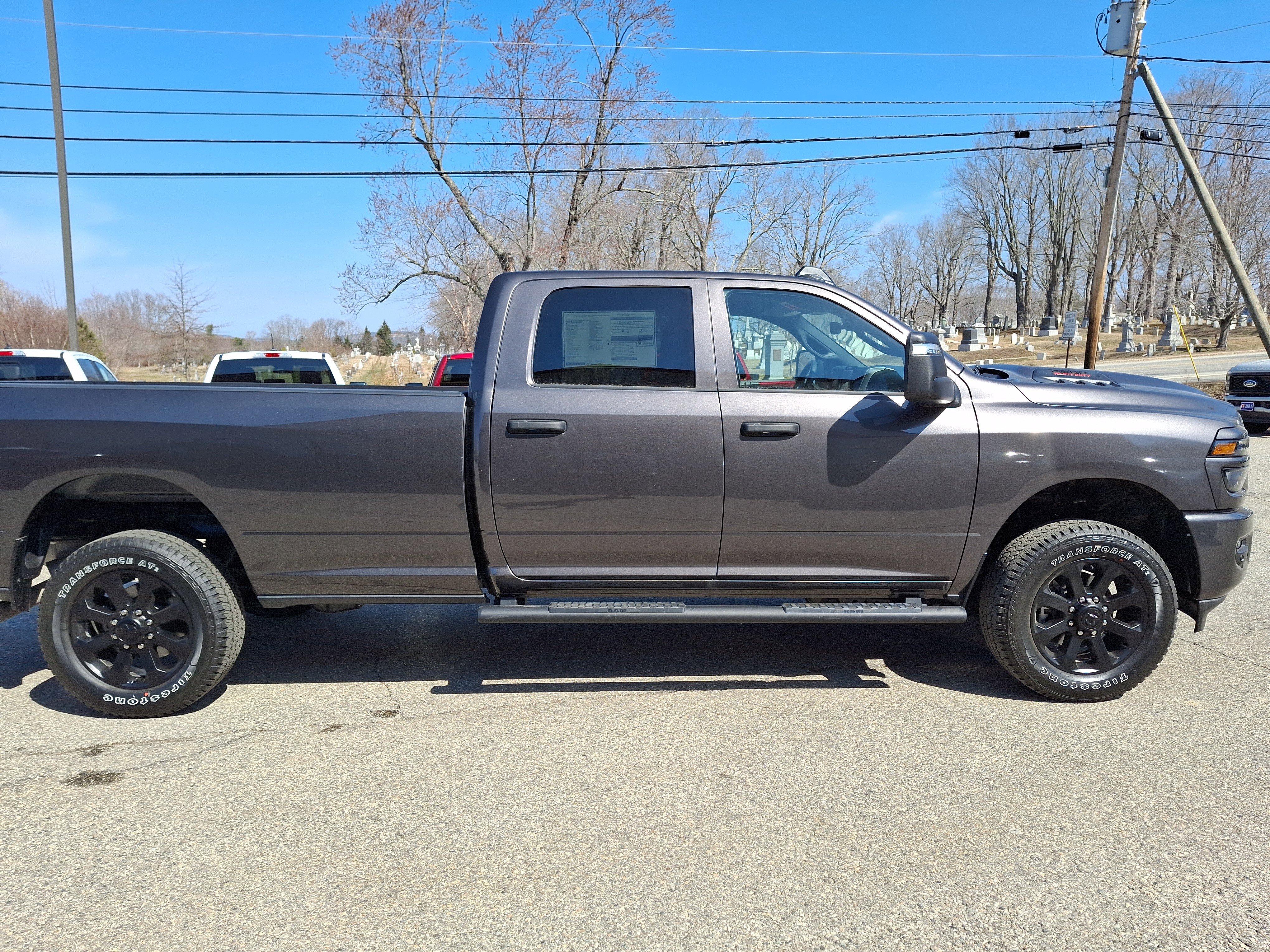 New 2026 Granite Crystal Metallic Clearcoat RAM Black Express image 5
