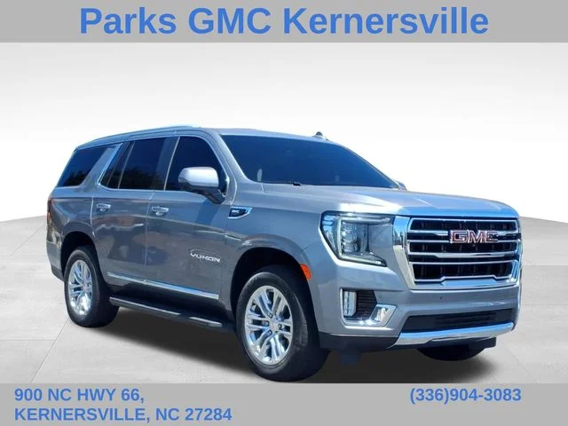 Used 2021 Gray GMC SLT image 1