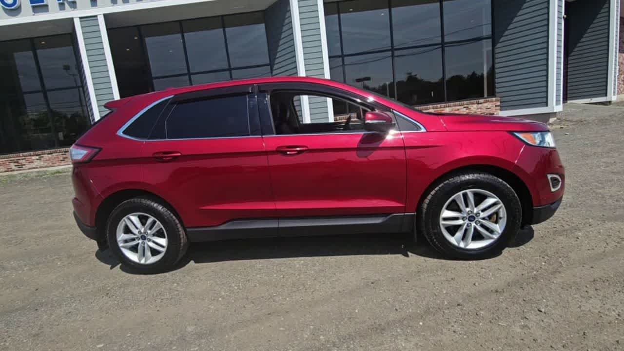 Used 2017 Ruby Red Metallic Tinted Clearcoat Ford SEL image 9