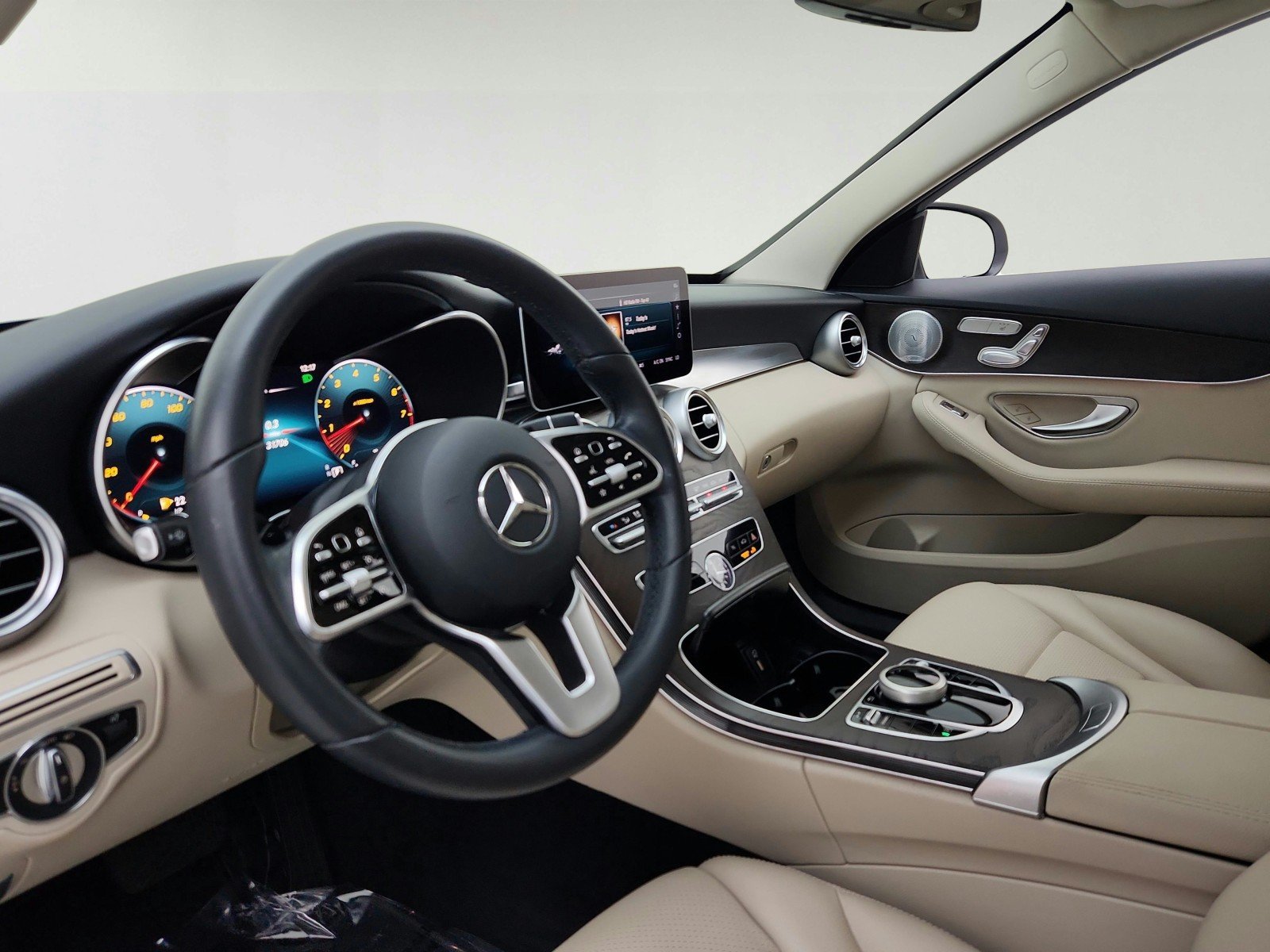 Used 2021 Polar White Mercedes-Benz C 300 image 16