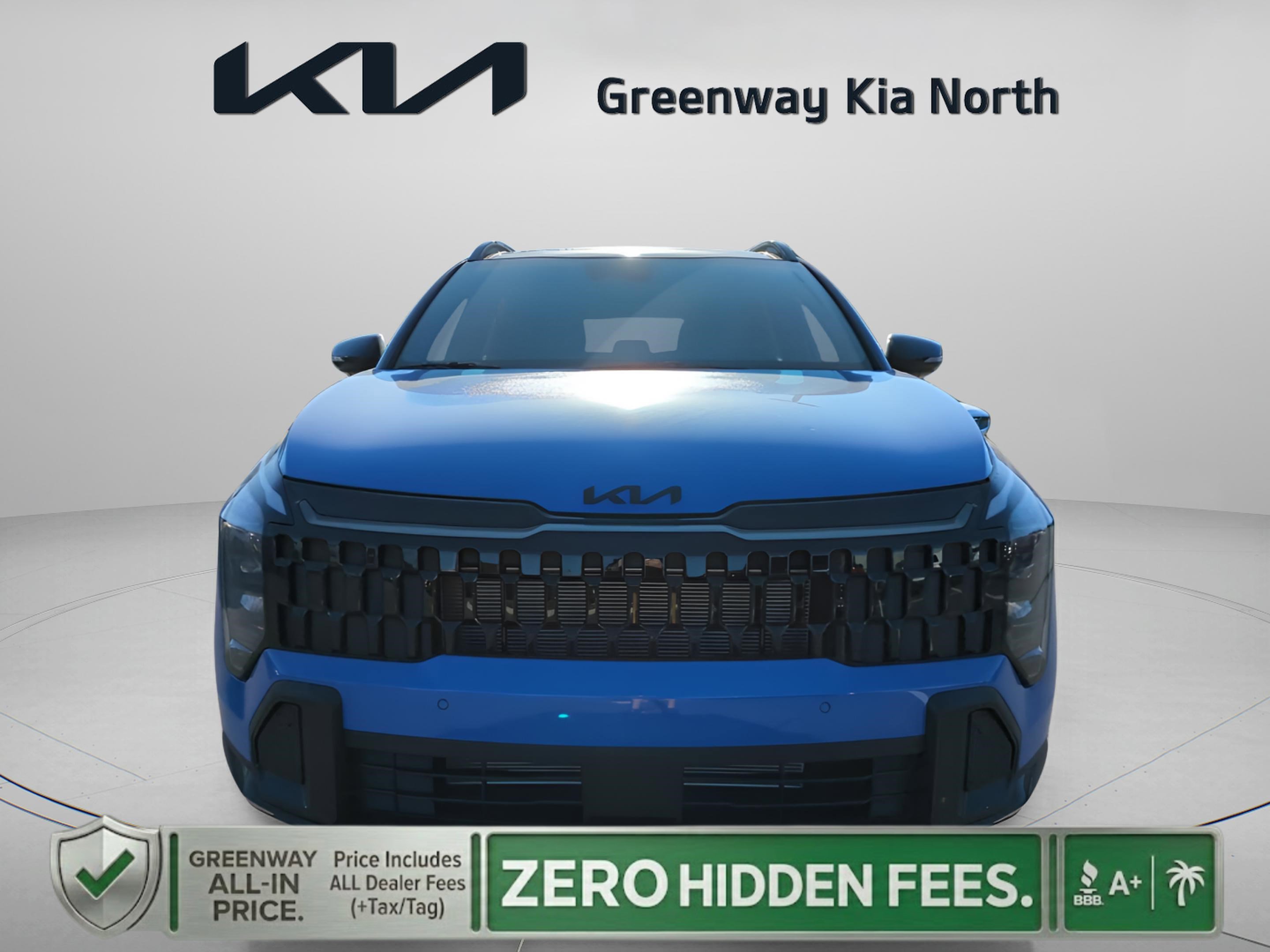 New 2026 Nebular Blue Kia X-Line image 3