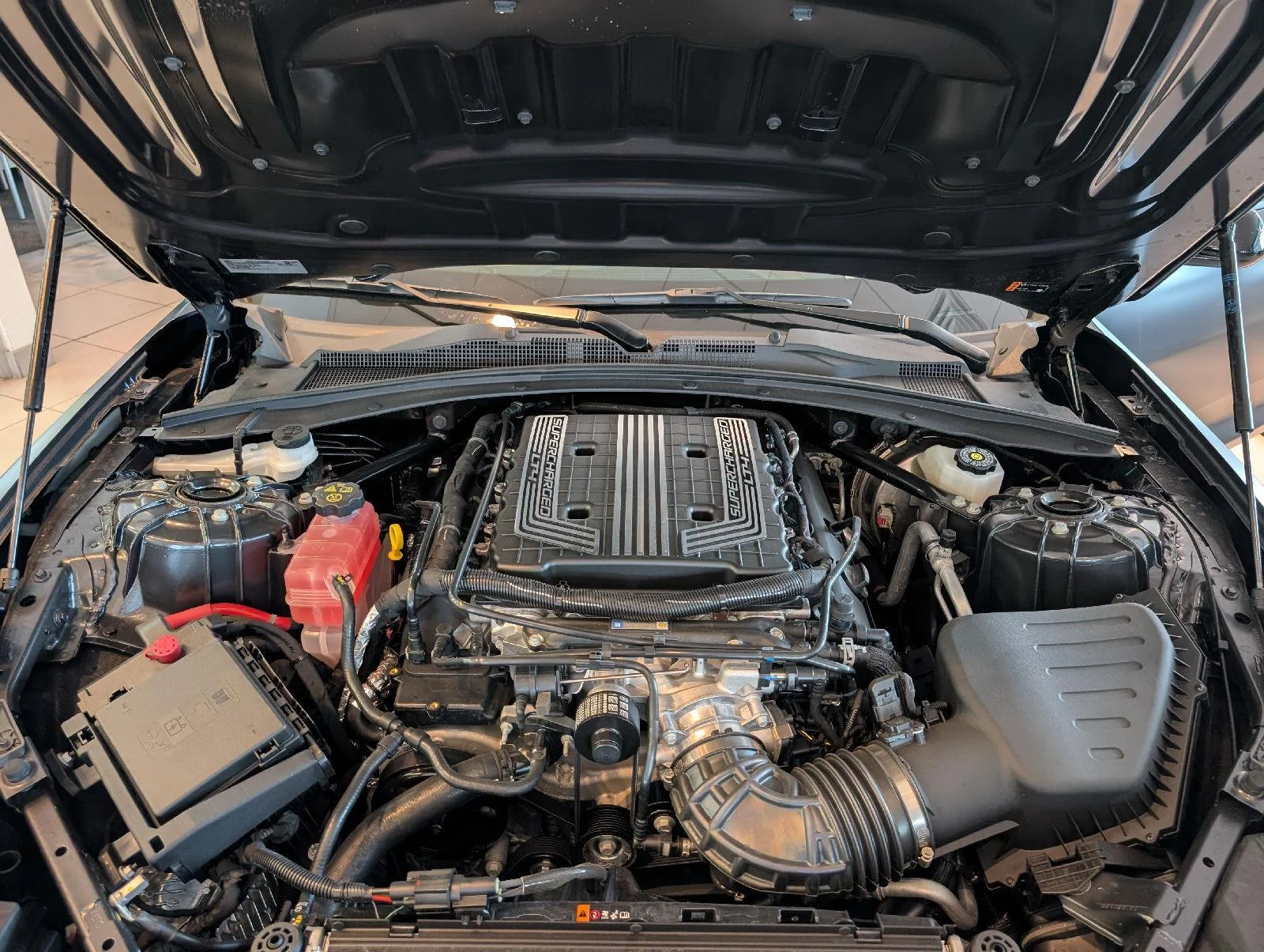 Used 2024 Panther Black Matte Chevrolet ZL1 image 4