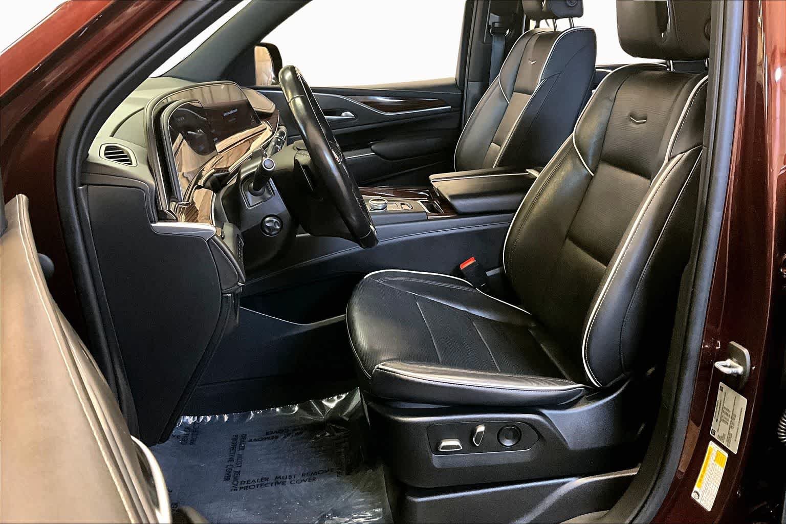 Used 2022 Mahogany Metallic Cadillac Premium Luxury image 8