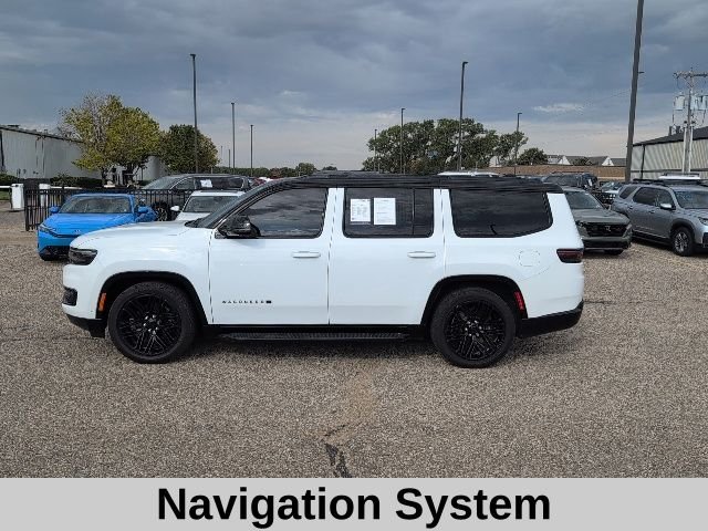 Used 2024 Bright White Clearcoat Jeep Series II image 3