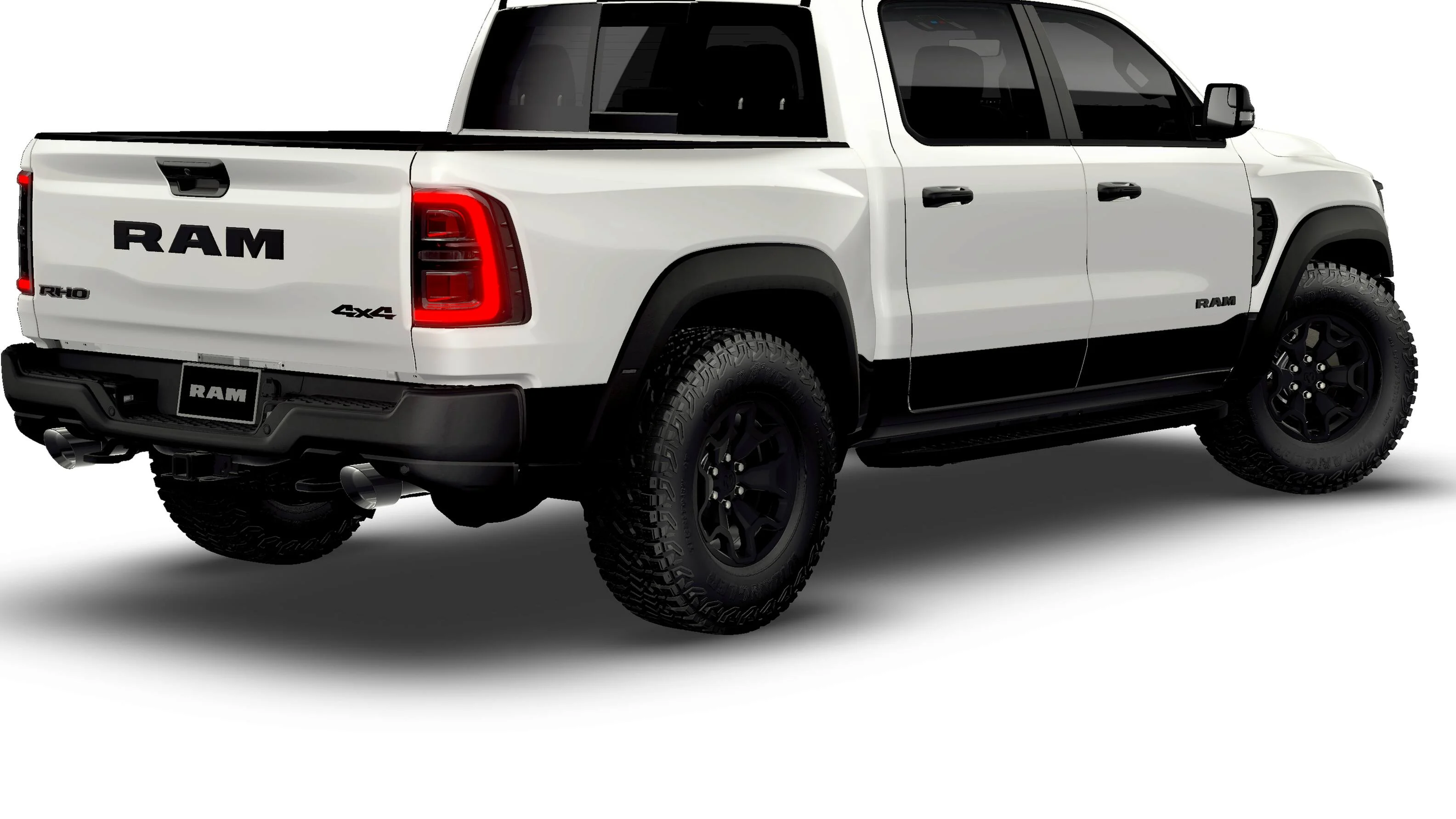 New 2026 Bright White Clear-Coat Exterior Paint RAM RHO image 14