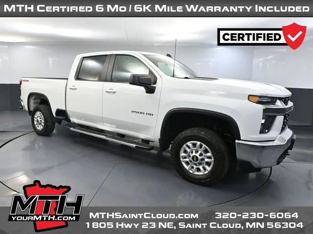 Certified Used 2022 White Chevrolet LT image 1