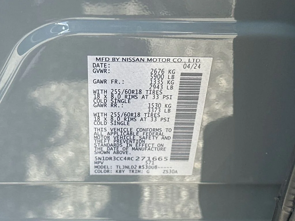 Used 2024 Gray Nissan SL image 32