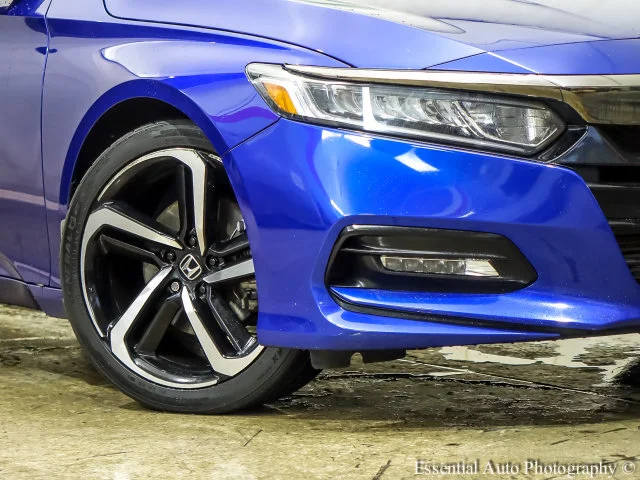 Used 2020 Blue Honda Sport image 4