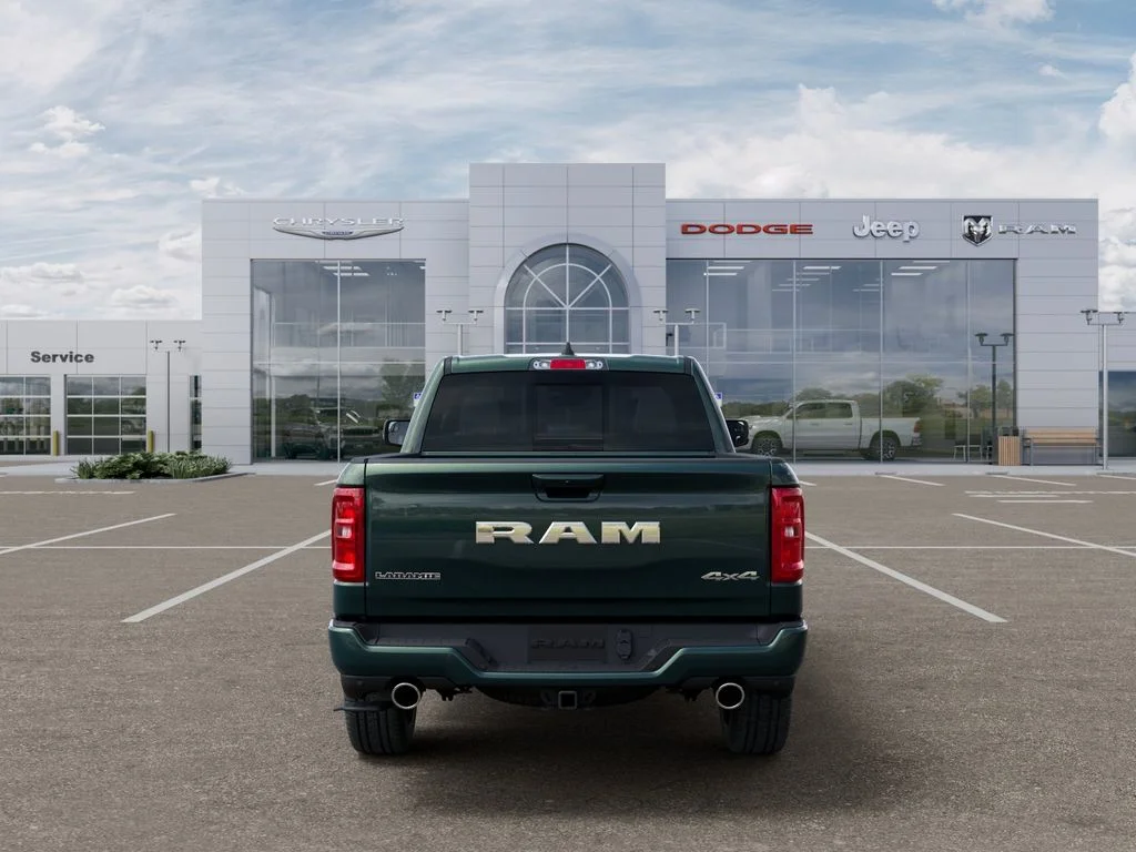 New 2026 Serrano-Green Metallic Exterior Paint RAM Laramie image 8