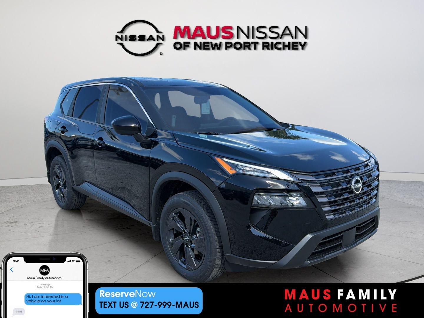 New 2026 Black Nissan SV image 1