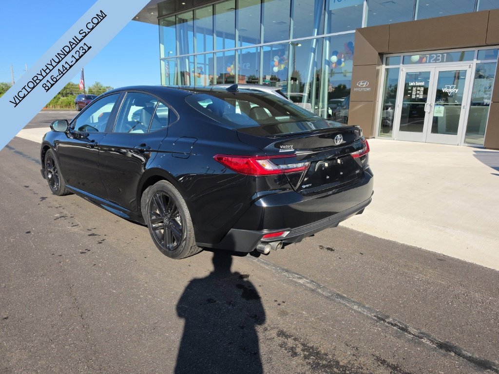 Used 2025 Black Toyota SE image 3