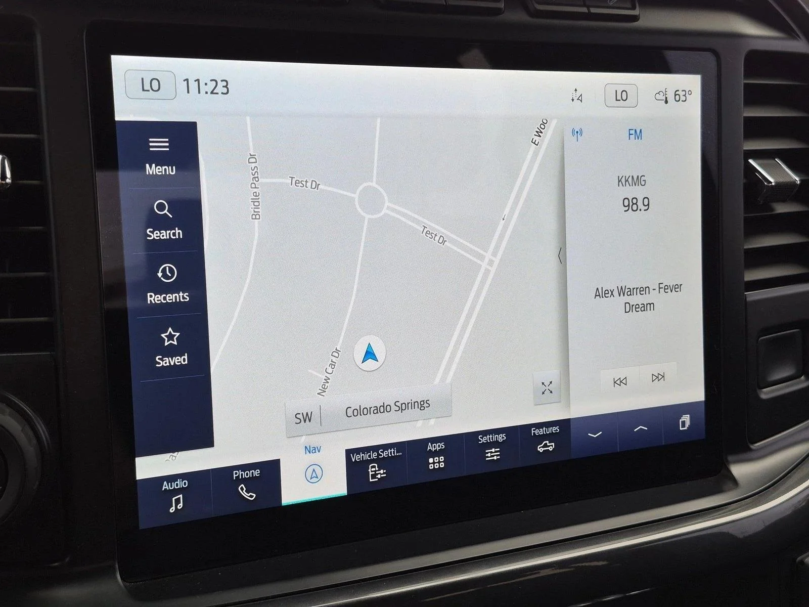Used 2022 Atlas Blue Metallic Ford XLT image 12