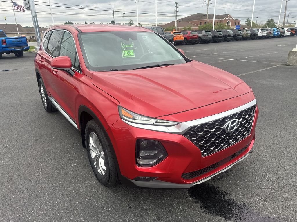 Used 2020 Red Hyundai SEL image 1
