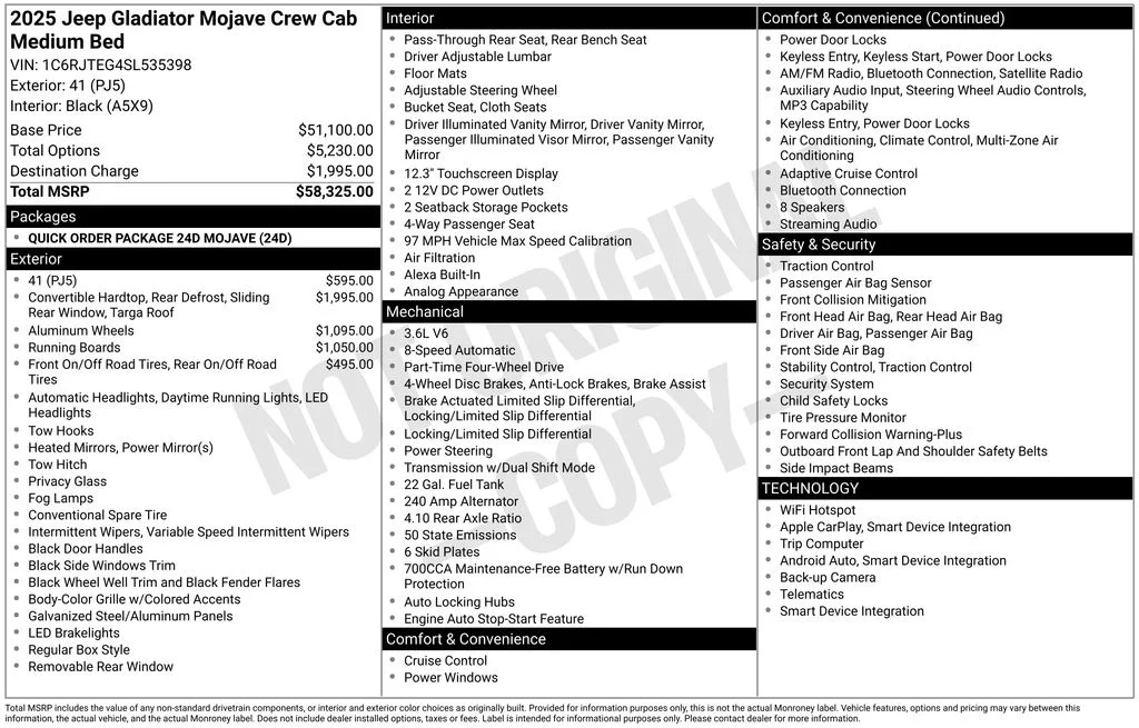Used 2025 Green Jeep Mojave image 33