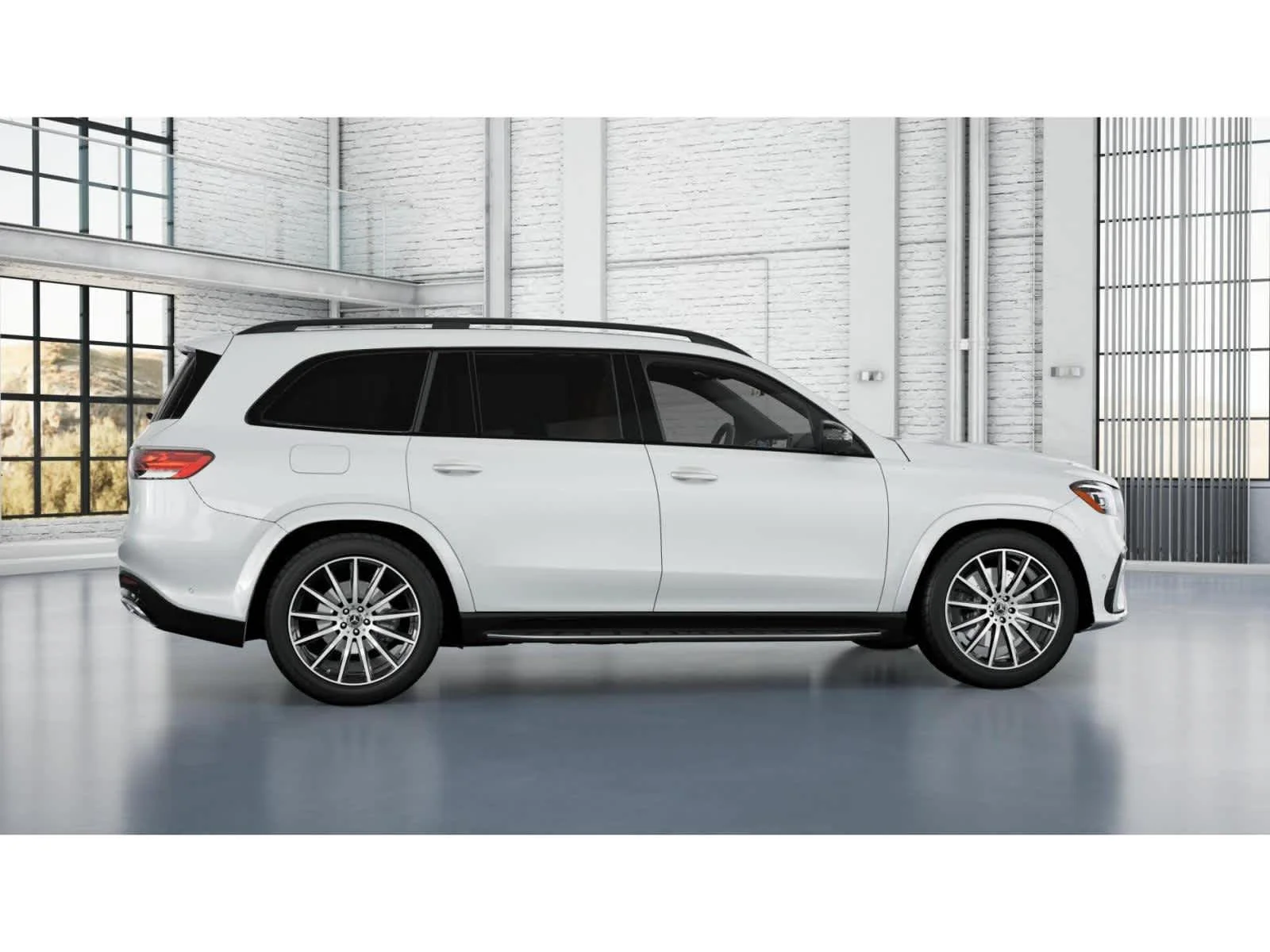 Used 2024 MANUFAKTUR Moonlight White Metallic Mercedes-Benz GLS 450 image 16