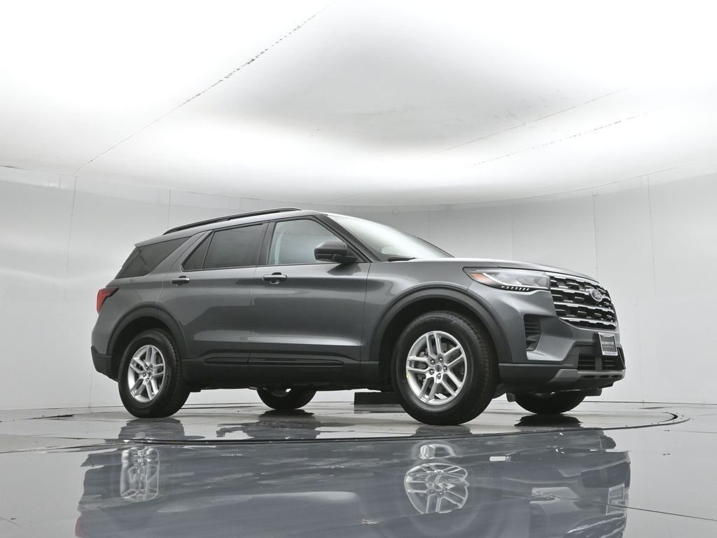 New 2026 Carbonized Gray Metallic Ford Active image 3